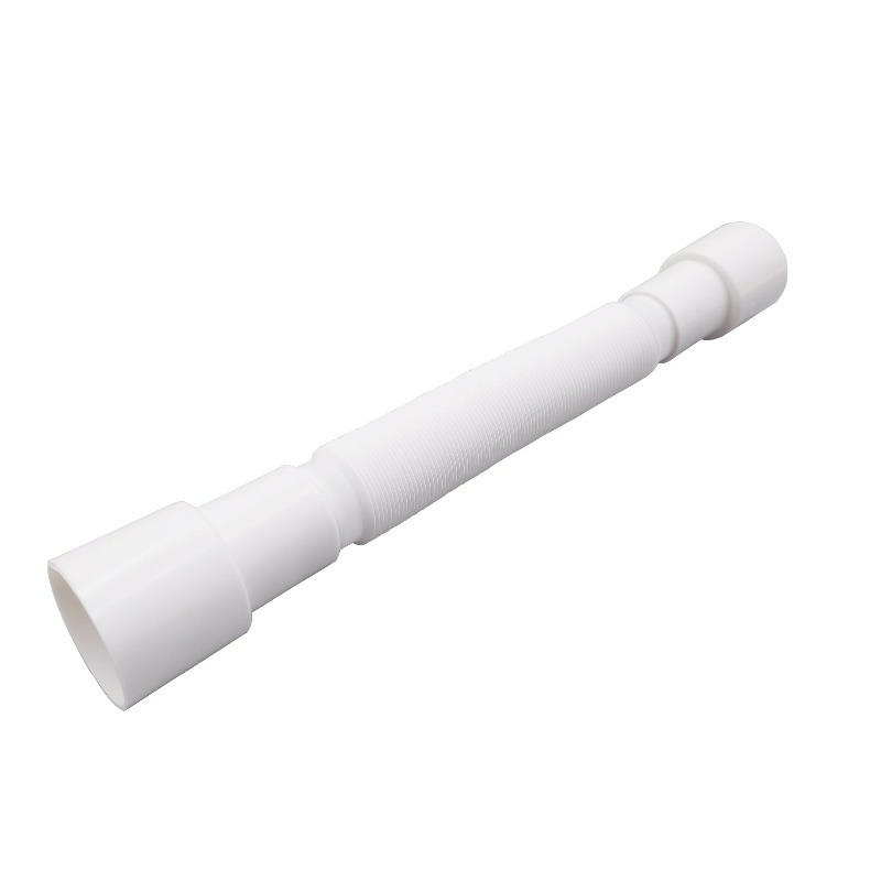 Flexible Hose Braided - Flexibles Abflussrohr für Küchenspüle/Waschbecken, Ausziehbar 400-850mm,