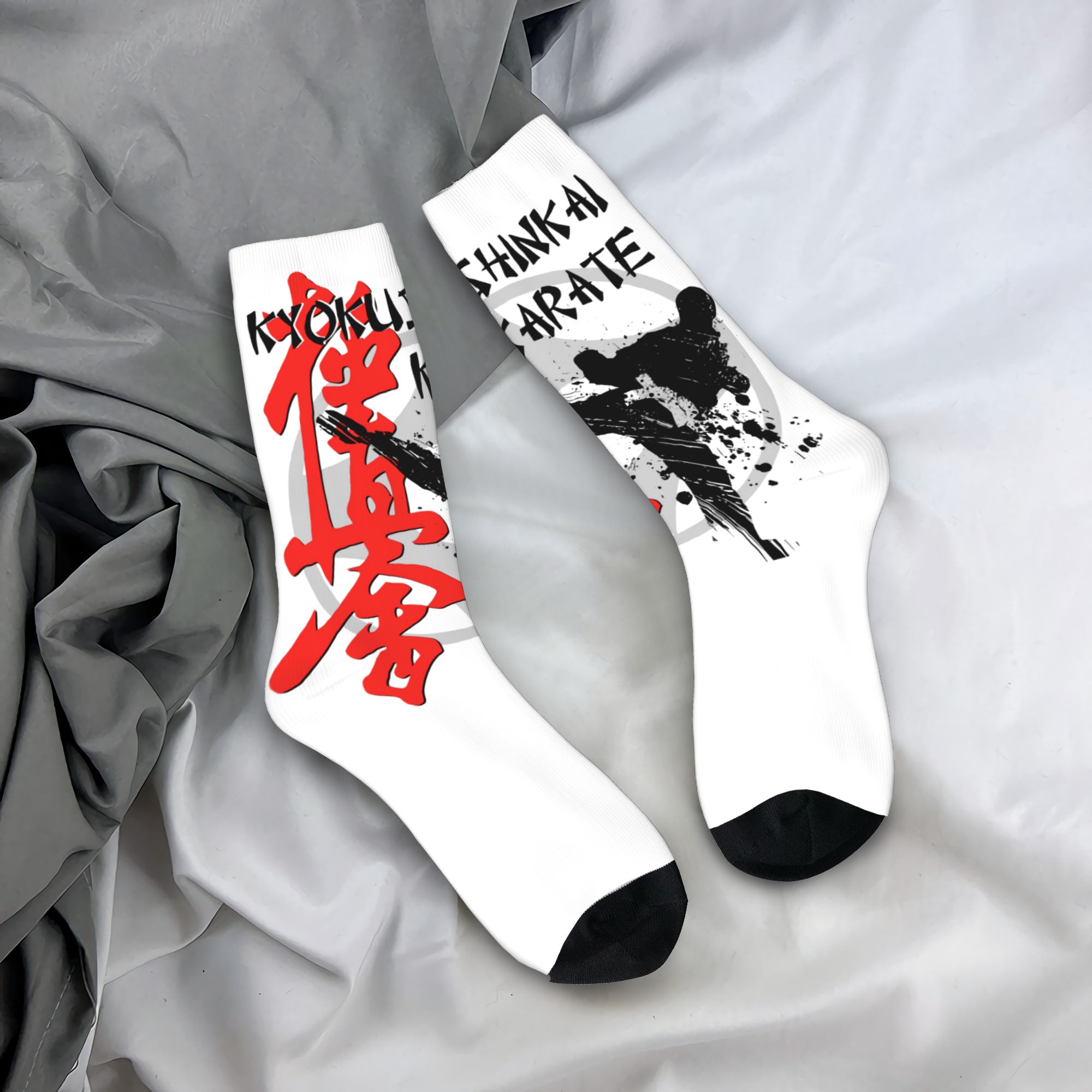 Pipe Bending Spring - Maßgeschneiderte Kyokushi Karate Herren-Crew-Socken, Unisex, coole