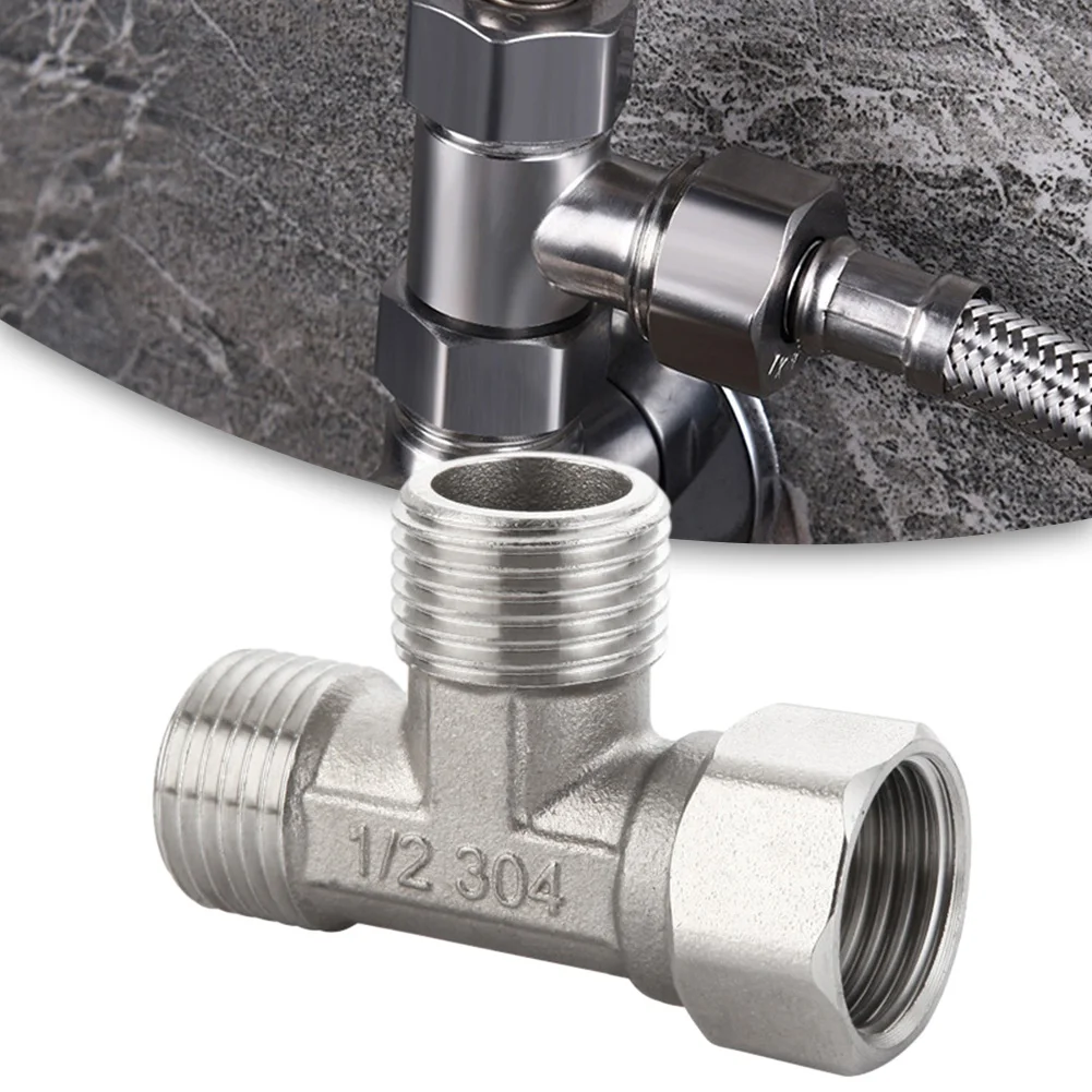 Shower Valve Cartridge - Edelstahl T Adapter G1/ 2