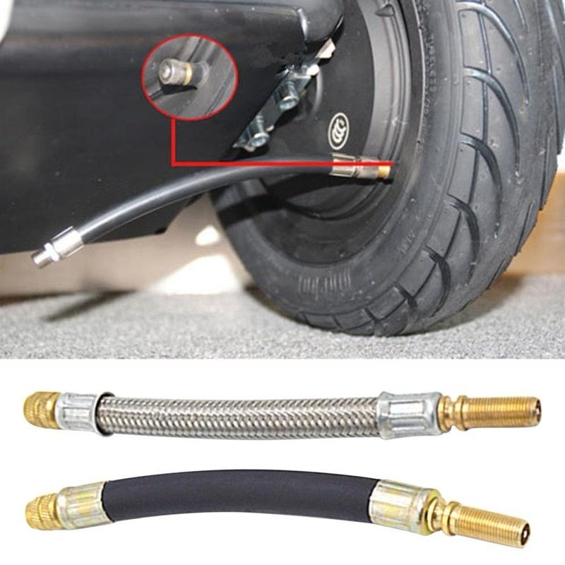 Flexible Hose Braided - 1 Stück flexible Verlängerung Reifenventiladapter Reifenventilverlängerung