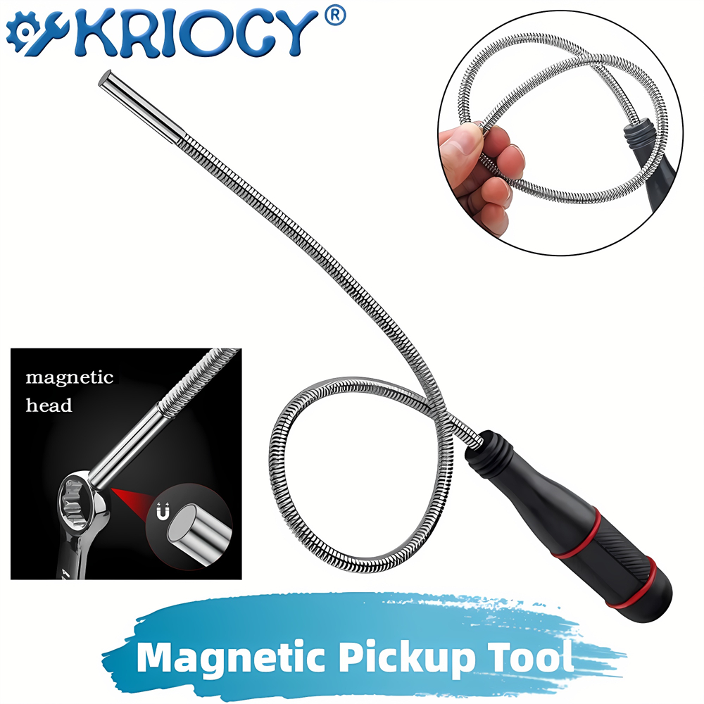 Drain Snake Flexible - Flexibles magnetisches Tonabnehmerwerkzeug, biegsamer Schlangen-Tonabnehmer, biegbare