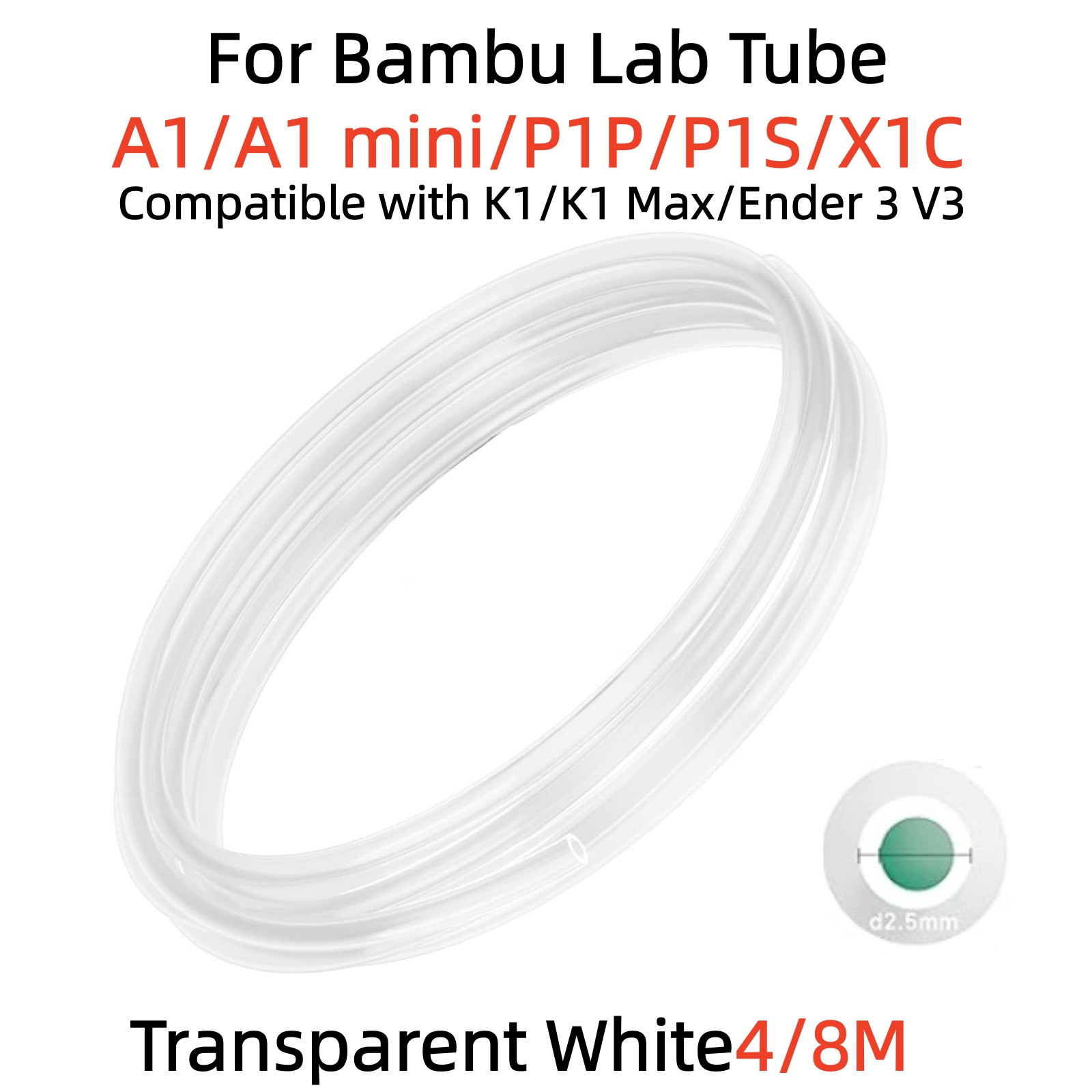 Ptfe Tape Thread - Für Bambu Lab Ptfe Tube P1P
