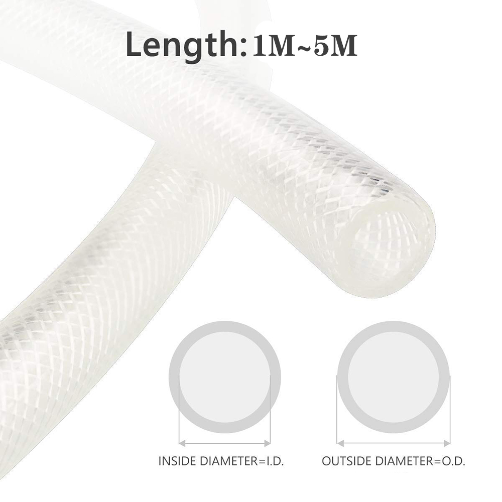Hochdruckgeflochtener, durchsi – Flexible Hose Braided Bewertung und Preis
