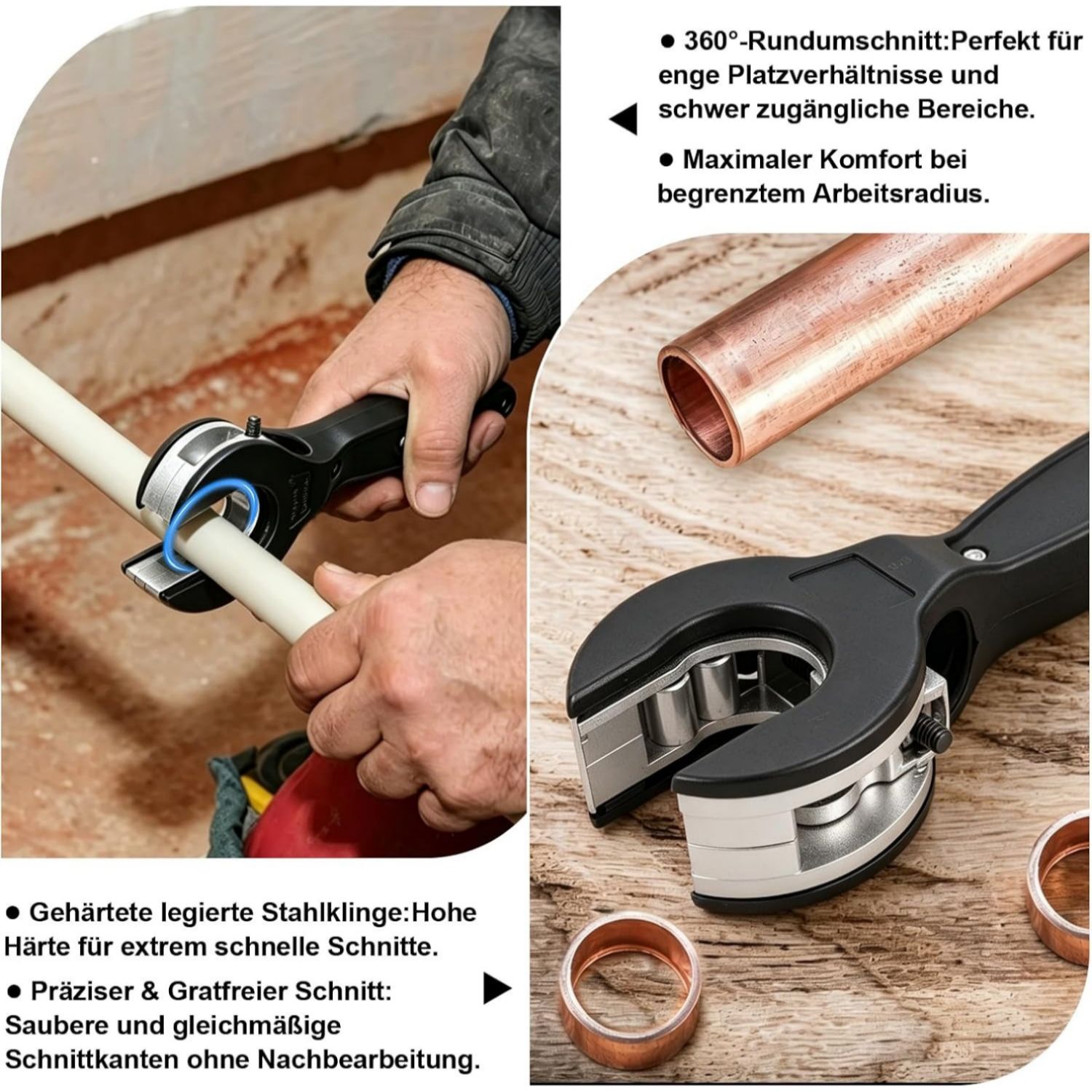 Rohrschneider-Set mit Ratsche  – Pipe Cutter Ratchet Bewertung und Preis