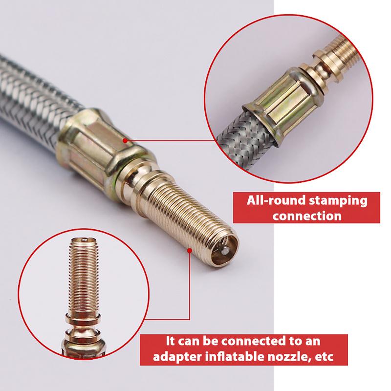 1 stück Lkw Ventil Verlängerun – Flexible Hose Braided Bewertung und Preis