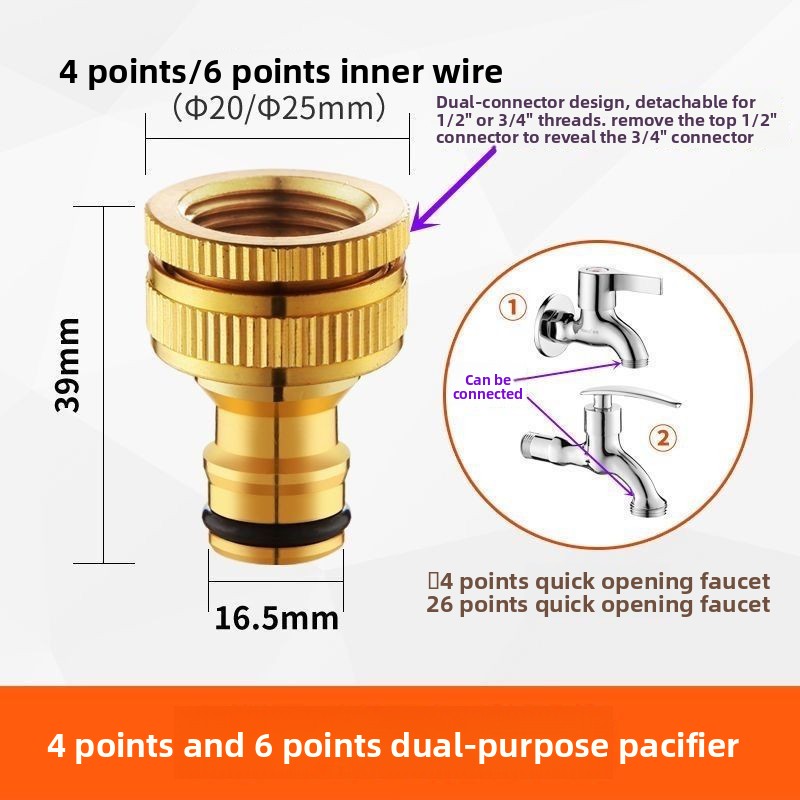 3/4 Zoll Messing-Gewindeschlau – Compression Fitting Brass Bewertung und Preis