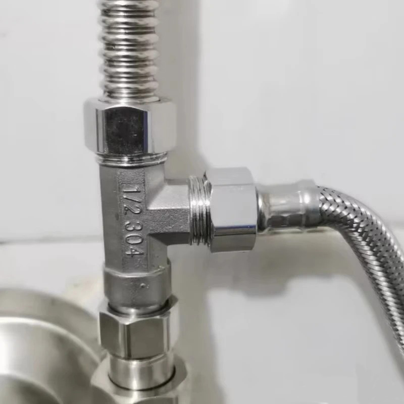 Edelstahl T Adapter G1/ 2