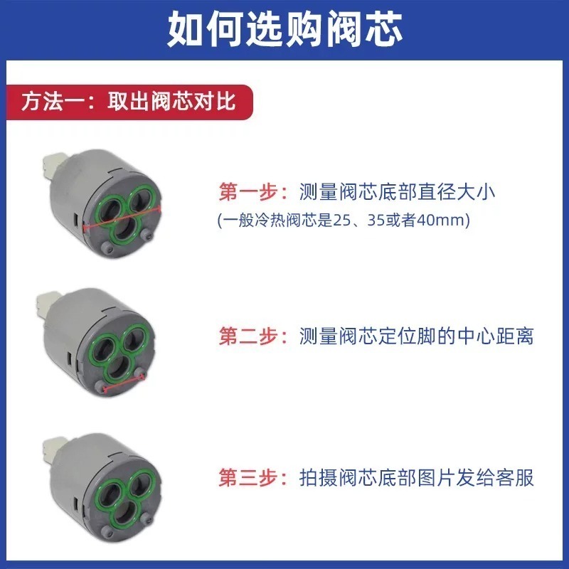 Keramik-Wasserventilkartusche  – Shower Valve Cartridge Bewertung und Preis