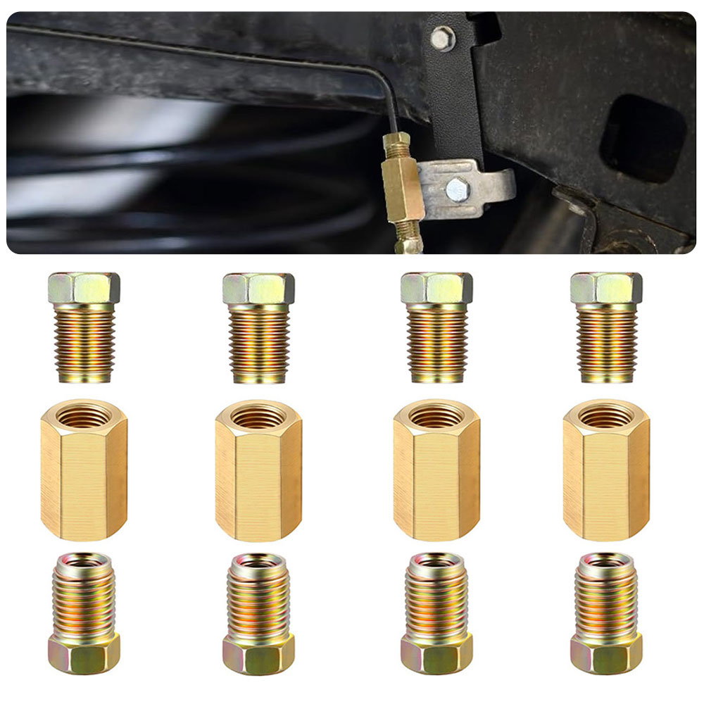 12 stücke 3/8 (-24 invertiert) – Compression Fitting Brass Bewertung und Preis