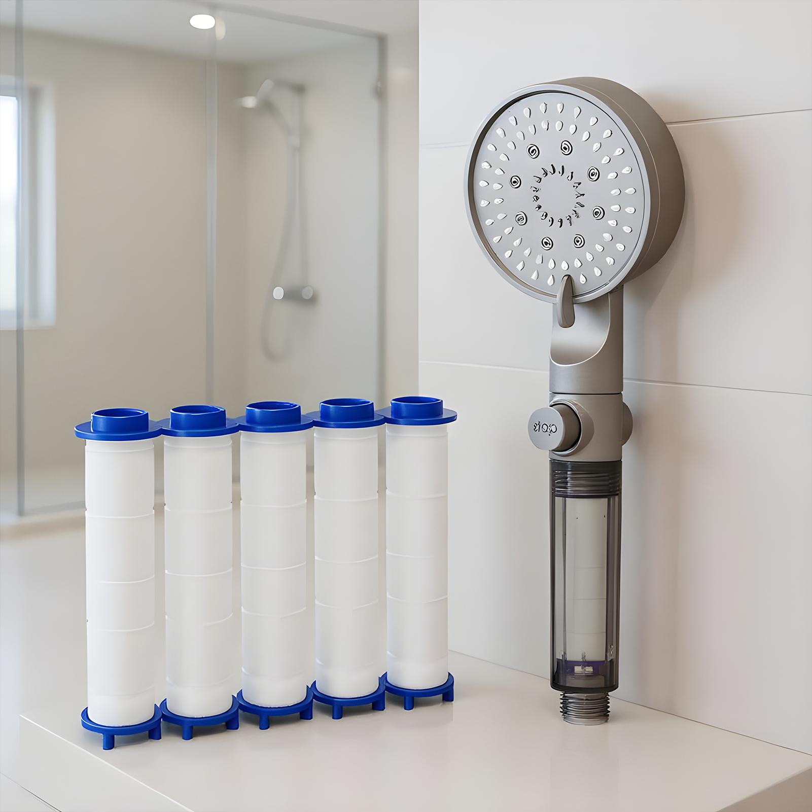 Neuer Duschkopf, 5 Modi, gefil – Silicone Tap Washer Bewertung und Preis