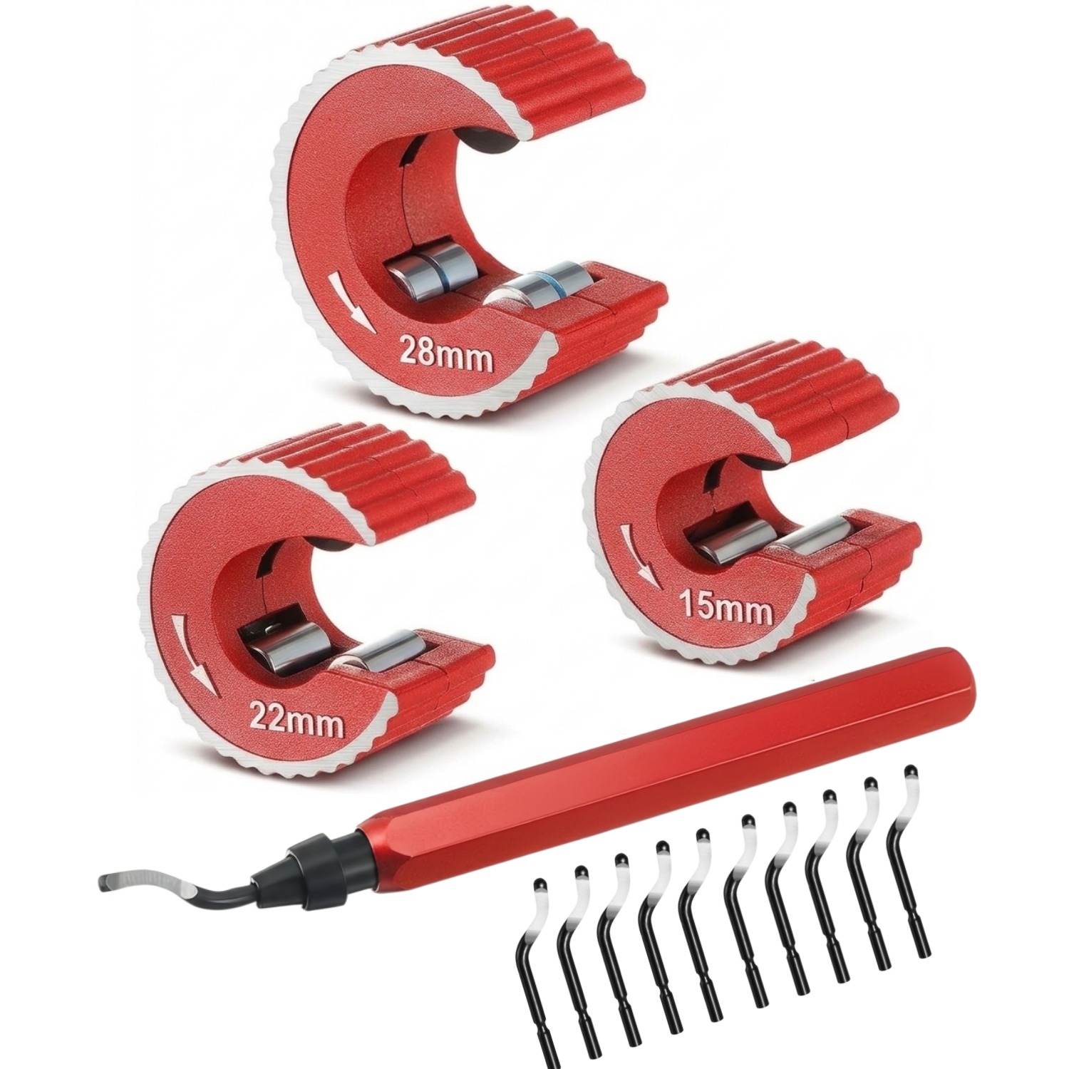 Kupferrohrschneider-Set, 3-tei – Pipe Cutter Ratchet Bewertung und Preis
