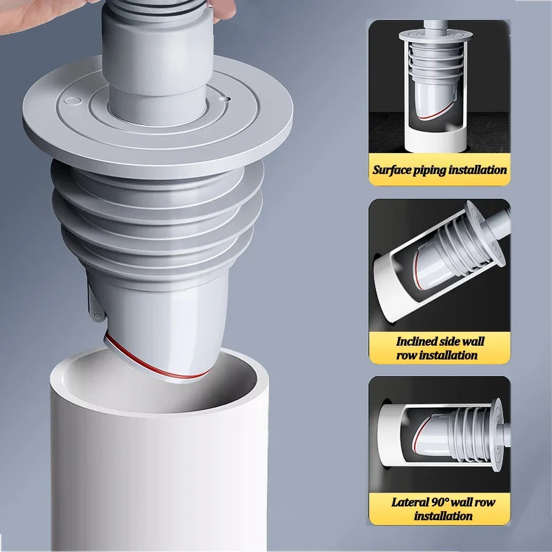 Silikon Badezimmer Kanalisatio – Drain Pipe Clip Bewertung und Preis
