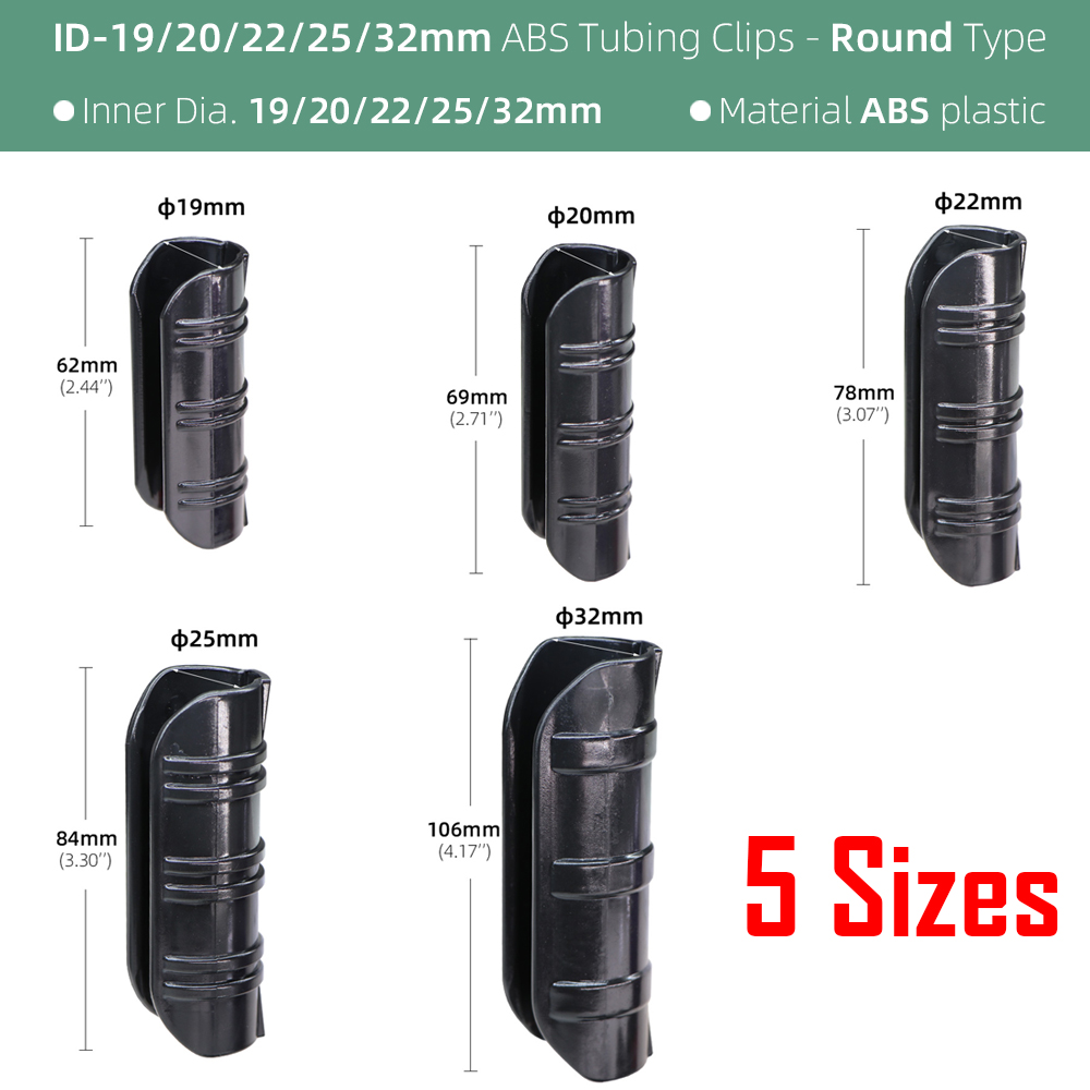 30PCS 19/20/22/25/32MM Garten  – Plastic Pipe Clip Bewertung und Preis